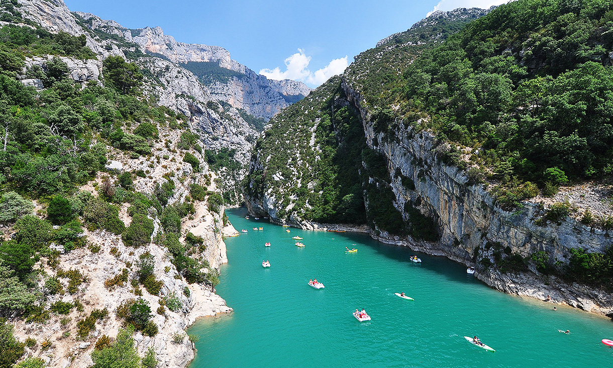 3ème jour : Le plus grand canyon d'Europe : les Gorges du Verdon