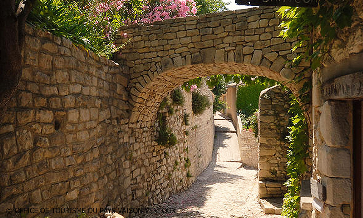 4ème jour / matin : Séguret, classé parmi les plus beaux villages de France