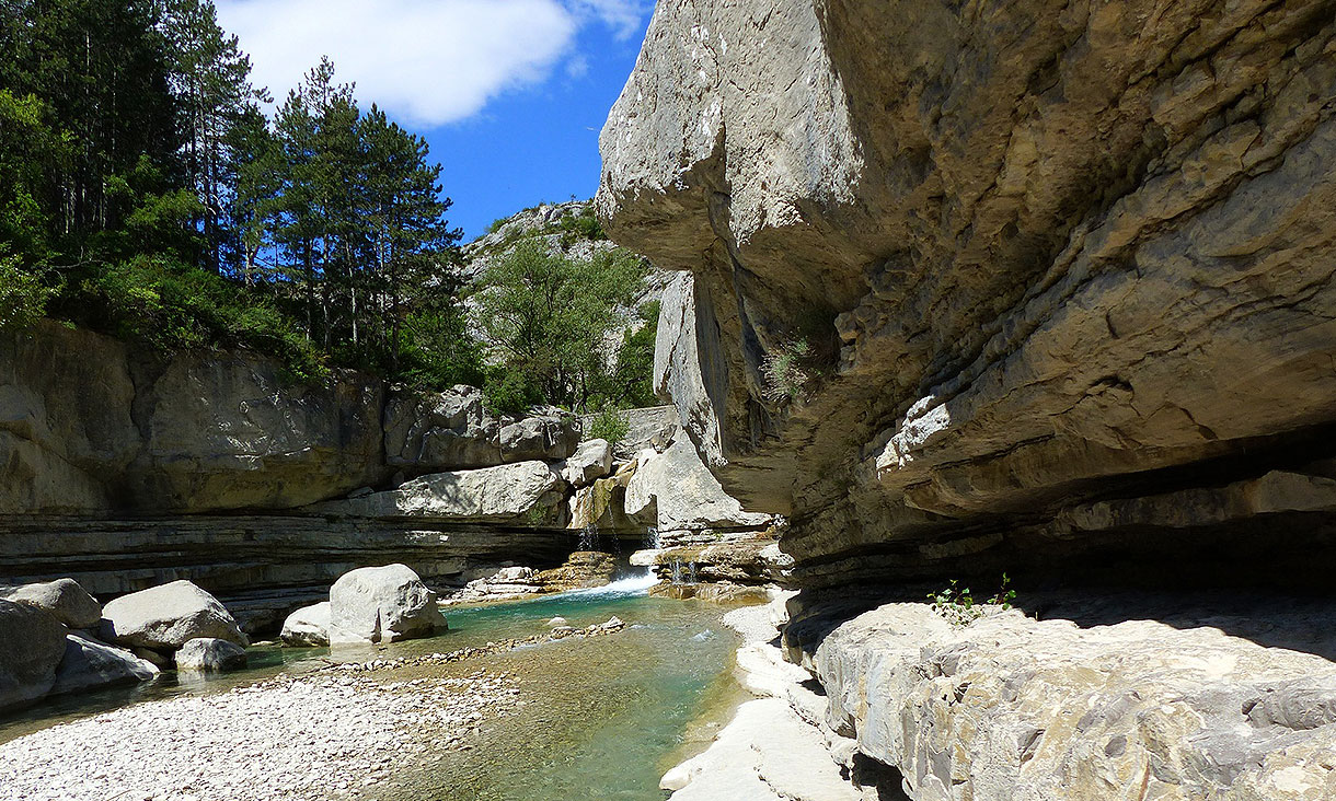 4ème jour / Les Gorges de la Méouge